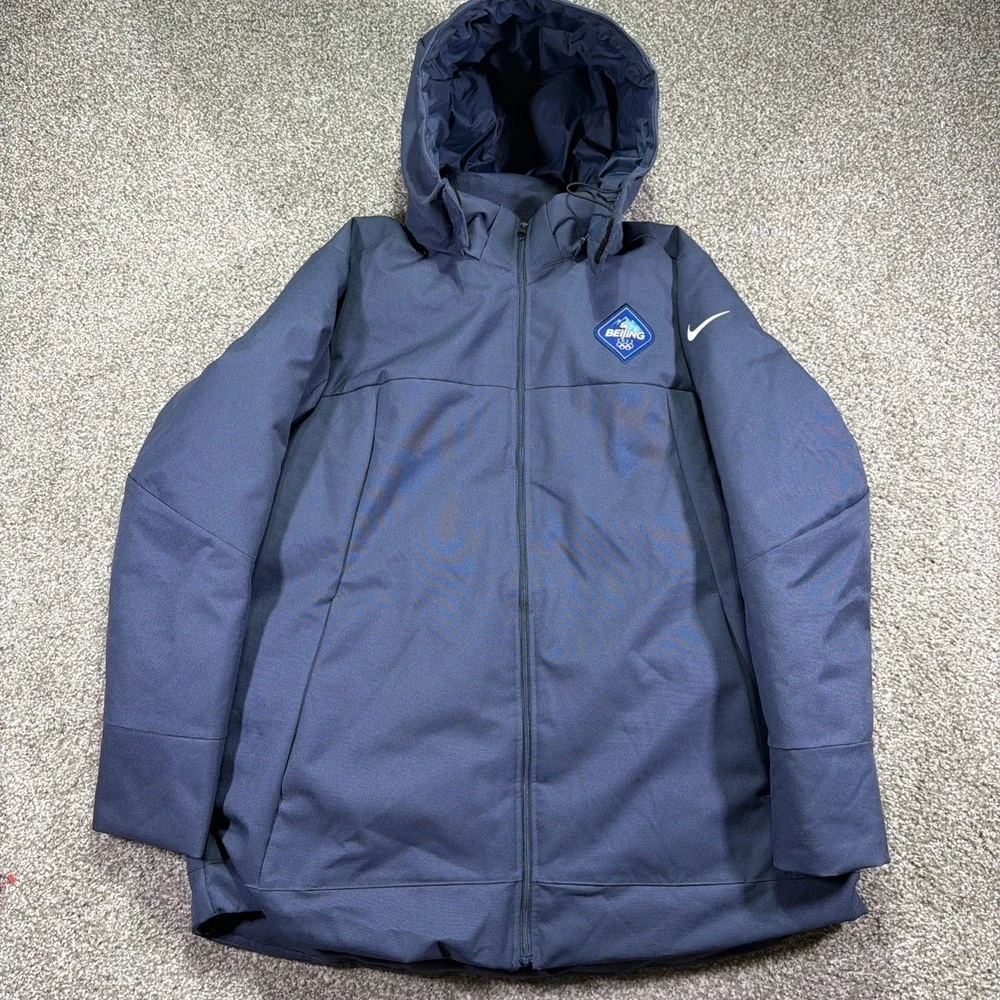 Nike 550 Down Parks XL New USA Beijing Olympic Team No Tags Unworn